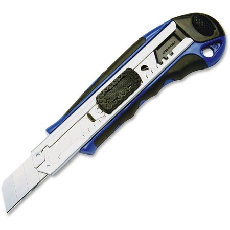 COSCO Snap Blade Utility Knife, Retract, Blue COS091514